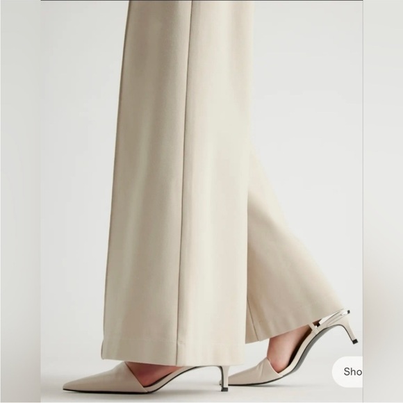 NWT Quince Ultra Point wide leg pants SZ M - Picture 6 of 9